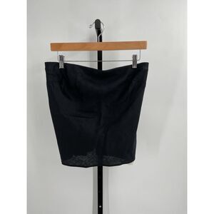 NWT Quince Linen Sleeveless Top Black M